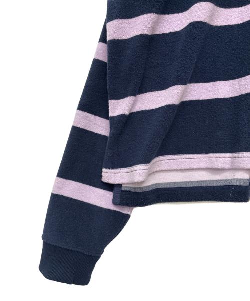 POLO RALPH LAUREN（ポロ・ラルフローレン）POLO RALPH LAUREN (ポロ・ラルフローレン) ラガーシャツ ネイビー×ピンク サイズ:Lの古着・服飾アイテム