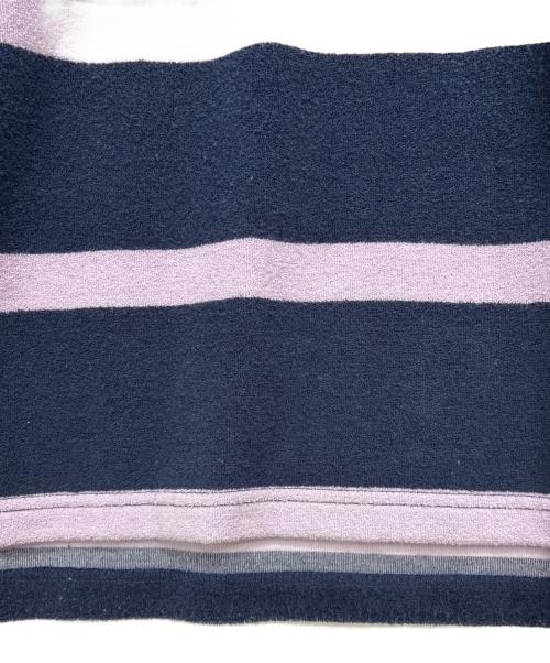 POLO RALPH LAUREN（ポロ・ラルフローレン）POLO RALPH LAUREN (ポロ・ラルフローレン) ラガーシャツ ネイビー×ピンク サイズ:Lの古着・服飾アイテム