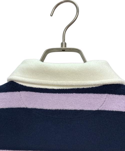 POLO RALPH LAUREN（ポロ・ラルフローレン）POLO RALPH LAUREN (ポロ・ラルフローレン) ラガーシャツ ネイビー×ピンク サイズ:Lの古着・服飾アイテム