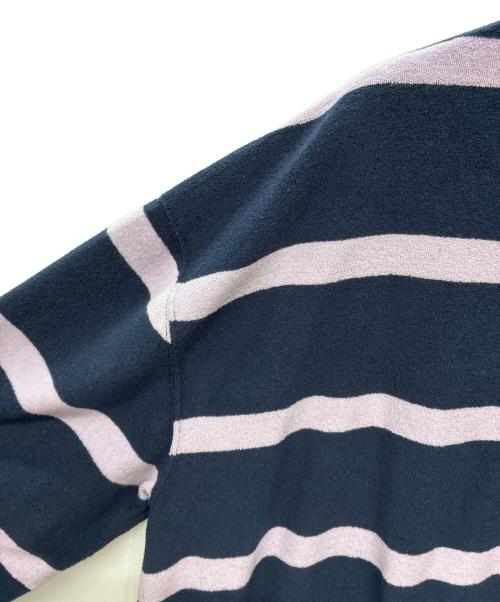 POLO RALPH LAUREN（ポロ・ラルフローレン）POLO RALPH LAUREN (ポロ・ラルフローレン) ラガーシャツ ネイビー×ピンク サイズ:Lの古着・服飾アイテム