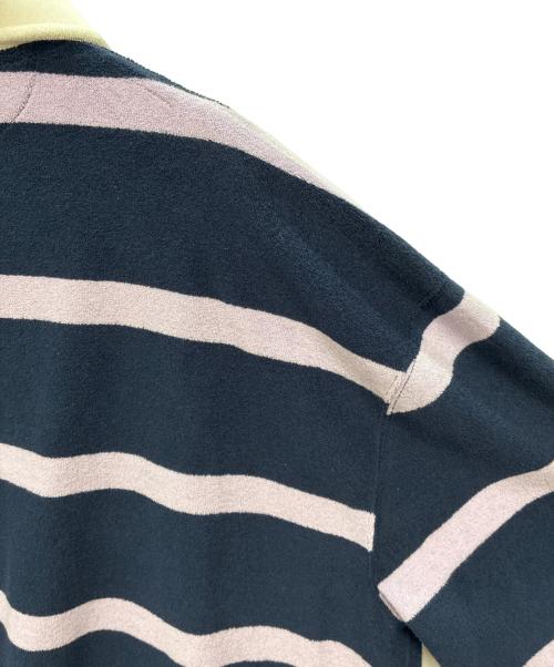 POLO RALPH LAUREN（ポロ・ラルフローレン）POLO RALPH LAUREN (ポロ・ラルフローレン) ラガーシャツ ネイビー×ピンク サイズ:Lの古着・服飾アイテム