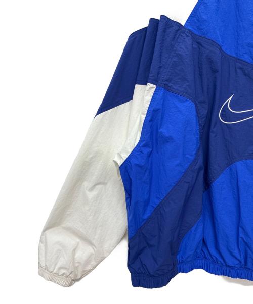 NIKE（ナイキ）NIKE (ナイキ) NSW Re-Issue Woven JACKET ブルー×ホワイト サイズ:XLの古着・服飾アイテム