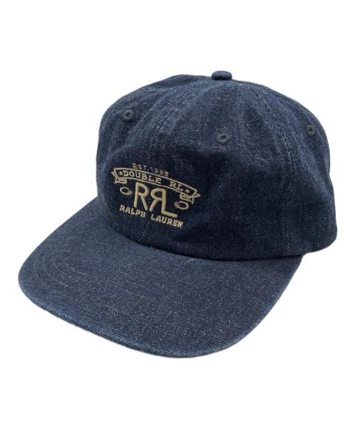 RRL（ダブルアールエル）RRL (ダブルアールエル) RRL ランチ ロゴ デニム ボール キャップ インディゴ サイズ:ONE SIZEの古着・服飾アイテム