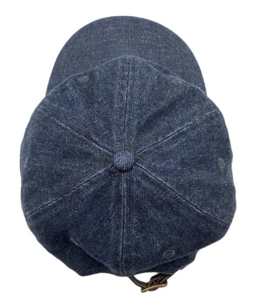 RRL（ダブルアールエル）RRL (ダブルアールエル) RRL ランチ ロゴ デニム ボール キャップ インディゴ サイズ:ONE SIZEの古着・服飾アイテム