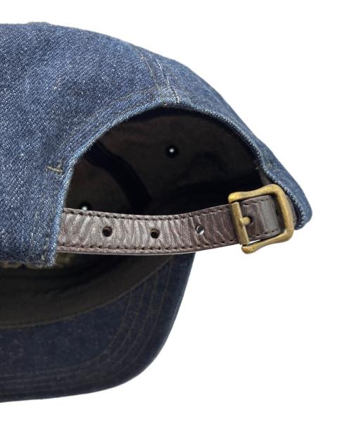 RRL（ダブルアールエル）RRL (ダブルアールエル) RRL ランチ ロゴ デニム ボール キャップ インディゴ サイズ:ONE SIZEの古着・服飾アイテム