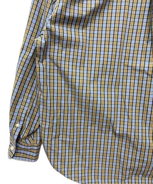 PENNYS（ペニーズ）PENNYS (ペニーズ) THE FOX COLLECTION (ザフォックス コレクション) 長袖シャツ ブルー×グリーン サイズ:Mの古着・服飾アイテム