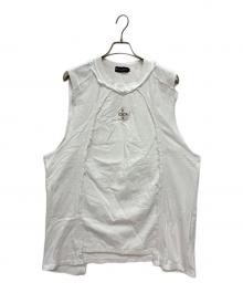 SURGERY（サージェリー）の古着「dekki clover logo sleeveless」｜ホワイト