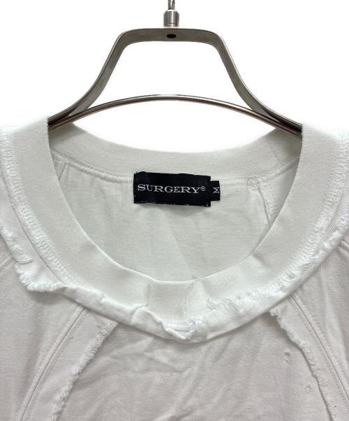 SURGERY（サージェリー）SURGERY (サージェリー) dekki clover logo sleeveless ホワイト サイズ:Mの古着・服飾アイテム