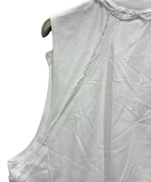 SURGERY（サージェリー）SURGERY (サージェリー) dekki clover logo sleeveless ホワイト サイズ:Mの古着・服飾アイテム