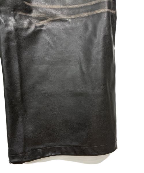 rosen kreuz（ローゼンクロイツ）ROSEN KREUZ (ローゼンクロイツ) VINTAGE LEATHER PANTS / フェイクレザーパンツ ブラック サイズ:2の古着・服飾アイテム