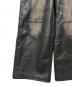 中古・古着 ROSEN KREUZ (ローゼンクロイツ) VINTAGE LEATHER PANTS / フェイクレザーパンツ ブラック サイズ:2：5000円