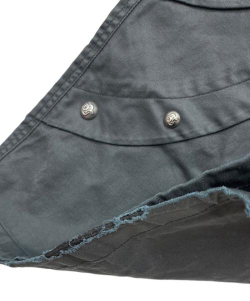 rosen kreuz（ローゼンクロイツ）ROSEN KREUZ (ローゼンクロイツ) DOCKING SKIRT WIDE PANTS グレー サイズ:2の古着・服飾アイテム