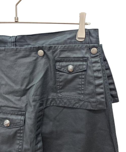 rosen kreuz（ローゼンクロイツ）ROSEN KREUZ (ローゼンクロイツ) DOCKING SKIRT WIDE PANTS グレー サイズ:2の古着・服飾アイテム