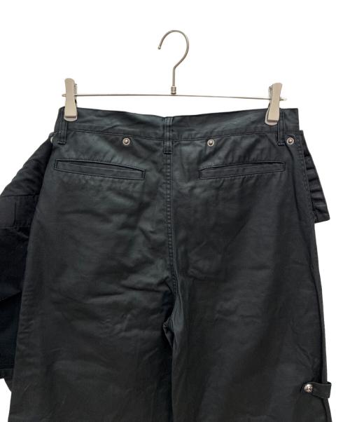 rosen kreuz（ローゼンクロイツ）ROSEN KREUZ (ローゼンクロイツ) DOCKING SKIRT WIDE PANTS グレー サイズ:2の古着・服飾アイテム