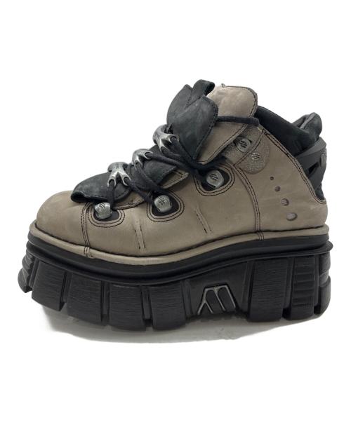 NEW ROCK（ニューロック）NEW ROCK (ニューロック) NEW ROCK 厚底スニーカー グレー サイズ:SIZE 42の古着・服飾アイテム