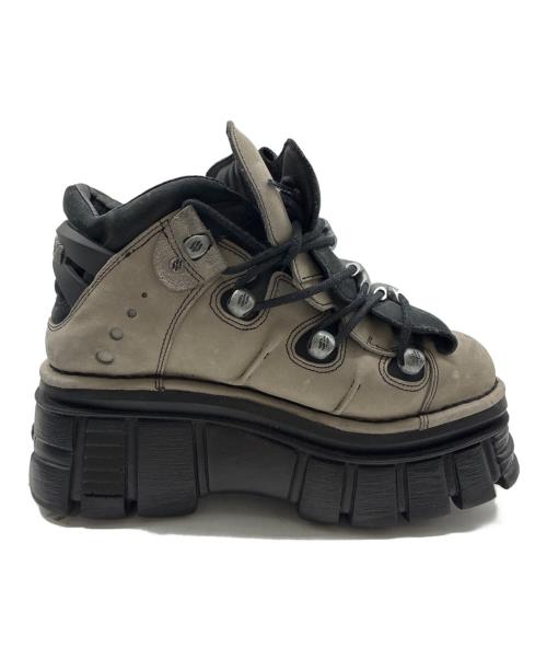 NEW ROCK（ニューロック）NEW ROCK (ニューロック) NEW ROCK 厚底スニーカー グレー サイズ:SIZE 42の古着・服飾アイテム