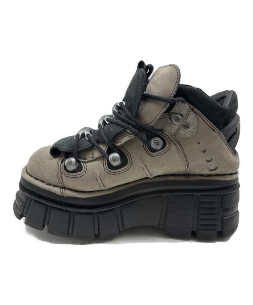 NEW ROCK（ニューロック）NEW ROCK (ニューロック) NEW ROCK 厚底スニーカー グレー サイズ:SIZE 42の古着・服飾アイテム