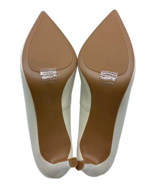CHARLES & KEITH（チャールズアンドキース）CHARLES & KEITH (チャールズアンドキース) ハイヒールパンプス ベージュ サイズ:39の古着・服飾アイテム