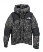 THE NORTH FACEザ ノース フェイス）の古着「Novelty Baltro Light Jacket / ノベルティーバルトロライトジャケット /ブラックツリーバーク」｜ブラック×ホワイト