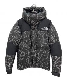 THE NORTH FACE（ザ ノース フェイス）の古着「Novelty Baltro Light Jacket / ノベルティーバルトロライトジャケット /ブラックツリーバーク」｜ブラック×ホワイト