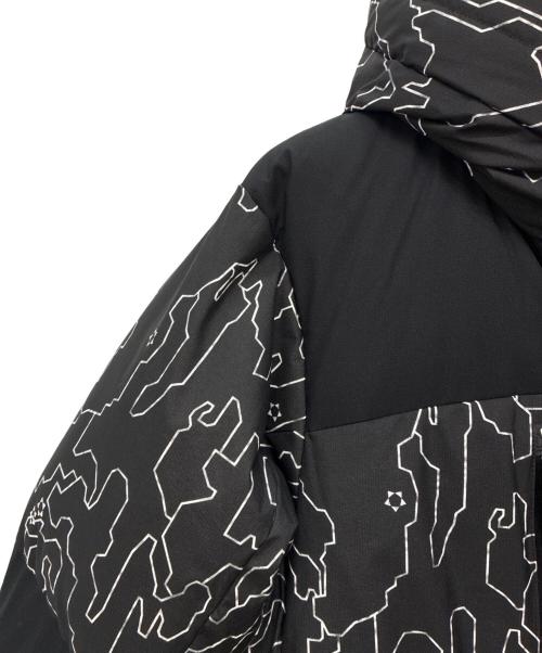 THE NORTH FACE（ザ ノース フェイス）THE NORTH FACE (ザ ノース フェイス) Novelty Baltro Light Jacket / ノベルティーバルトロライトジャケット /ブラックツリーバーク ブラック×ホワイト サイズ:Lの古着・服飾アイテム