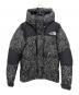 THE NORTH FACE（ザ ノース フェイス）の古着「Novelty Baltro Light Jacket / ノベルティーバルトロライトジャケット /ブラックツリーバーク」｜ブラック×ホワイト