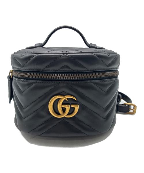 GUCCI（グッチ）GUCCI (グッチ) ミニリュック ブラックの古着・服飾アイテム