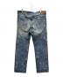 RRL (ダブルアールエル) ペイント加工デニムパンツ インディゴ サイズ:W38×L32：35000円