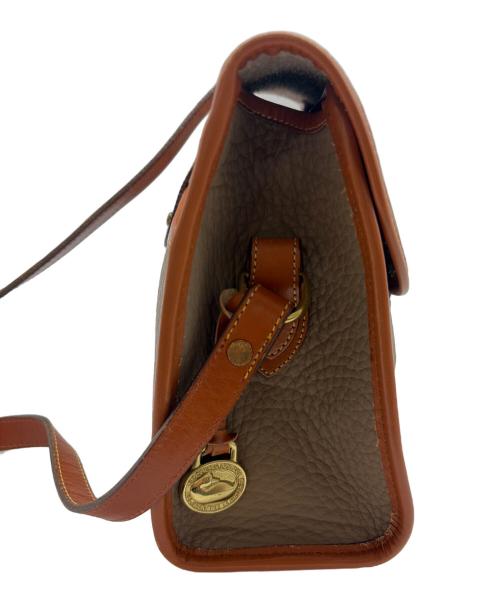 DOONEY&BOURKE（ドゥーニーアンドバーク）DOONEY&BOURKE (ドゥーニーアンドバーク) ショルダーバッグ グレー×ブラウンの古着・服飾アイテム