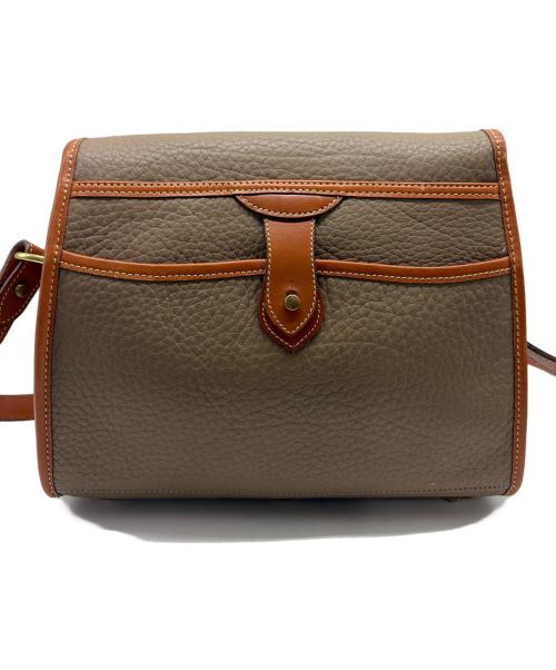 DOONEY&BOURKE（ドゥーニーアンドバーク）DOONEY&BOURKE (ドゥーニーアンドバーク) ショルダーバッグ グレー×ブラウンの古着・服飾アイテム