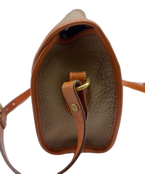 DOONEY&BOURKE（ドゥーニーアンドバーク）DOONEY&BOURKE (ドゥーニーアンドバーク) ショルダーバッグ グレー×ブラウンの古着・服飾アイテム