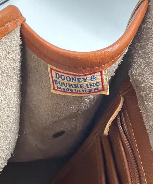 DOONEY&BOURKE（ドゥーニーアンドバーク）DOONEY&BOURKE (ドゥーニーアンドバーク) ショルダーバッグ グレー×ブラウンの古着・服飾アイテム