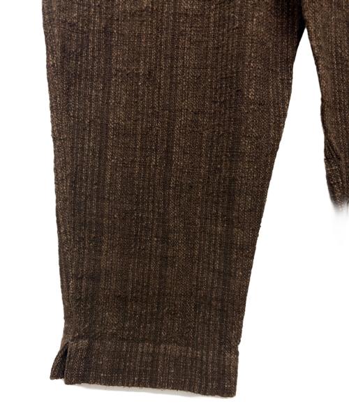 USAATO（ウサト）Usaato (ウサト) ワイドパンツ ブラウン サイズ:Fの古着・服飾アイテム