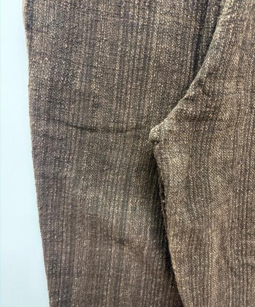 USAATO（ウサト）Usaato (ウサト) ワイドパンツ ブラウン サイズ:Fの古着・服飾アイテム