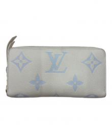 LOUIS VUITTON（ルイ ヴィトン）の古着「長財布」｜ホワイト×ブルー