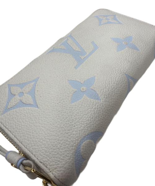 LOUIS VUITTON（ルイ ヴィトン）LOUIS VUITTON (ルイ ヴィトン) 長財布 ホワイト×ブルーの古着・服飾アイテム