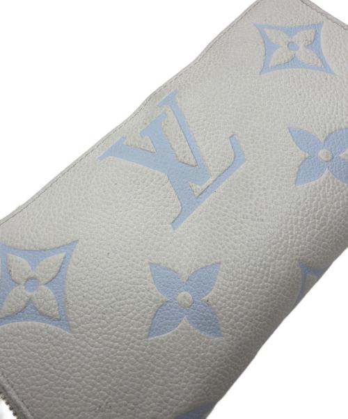 LOUIS VUITTON（ルイ ヴィトン）LOUIS VUITTON (ルイ ヴィトン) 長財布 ホワイト×ブルーの古着・服飾アイテム