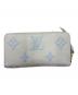 LOUIS VUITTON (ルイ ヴィトン) 長財布 ホワイト×ブルー：45000円