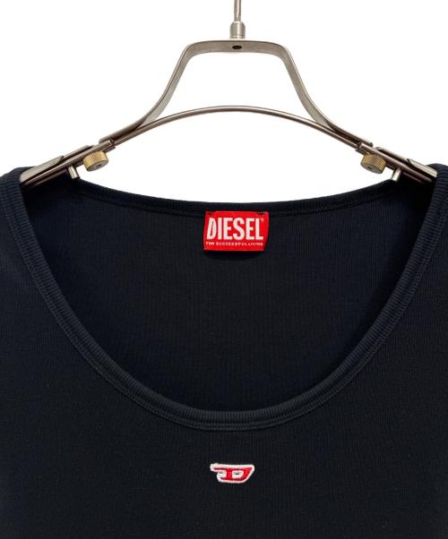 DIESEL（ディーゼル）DIESEL (ディーゼル) DIESEL T-BALLET-D マキシドレス ブラック サイズ:SIZE Mの古着・服飾アイテム