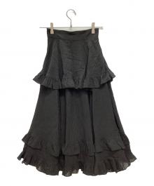 Tnewties（トゥエンティーズ）の古着「ロングスカート」｜ブラック