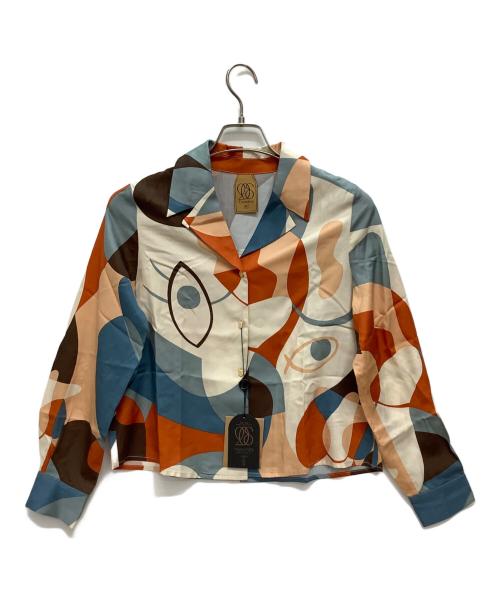 Tnewties（トゥエンティーズ）TNEWTIES (トゥエンティーズ) サラの自画像 セットアップ ベージュ×ホワイト サイズ:SIZE XSの古着・服飾アイテム