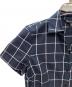 BROOKS BROTHERS (ブルックスブラザーズ) 半袖ワンピース ネイビー×ホワイト：5000円
