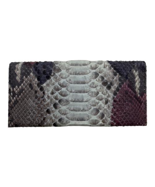 ORIGINAL PURSE Nakamura（オリジナルパースナカムラ）ORIGINAL PURSE NAKAMURA (オリジナルパースナカムラ) 札入れ グレーの古着・服飾アイテム