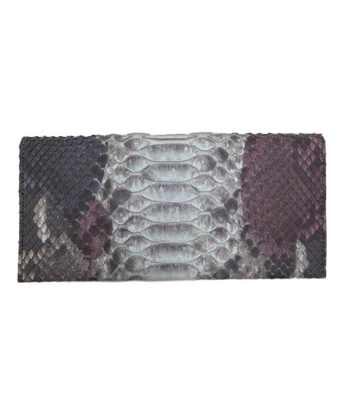 ORIGINAL PURSE Nakamura（オリジナルパースナカムラ）ORIGINAL PURSE NAKAMURA (オリジナルパースナカムラ) 札入れ グレーの古着・服飾アイテム