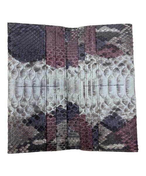 ORIGINAL PURSE Nakamura（オリジナルパースナカムラ）ORIGINAL PURSE NAKAMURA (オリジナルパースナカムラ) 札入れ グレーの古着・服飾アイテム