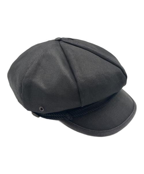 RRL（ダブルアールエル）RRL (ダブルアールエル) ニュースボーイキャップ ブラック サイズ:L/G 62cmの古着・服飾アイテム