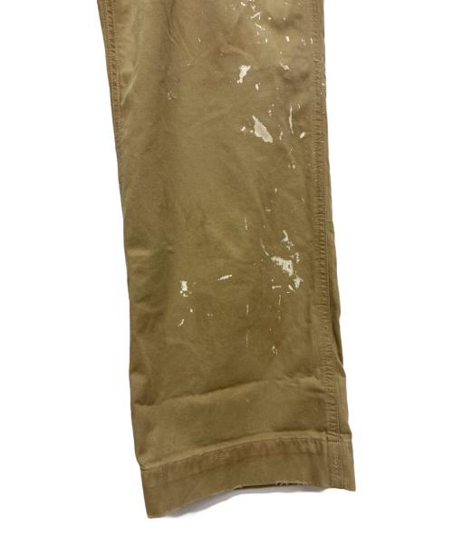 RRL（ダブルアールエル）RRL (ダブルアールエル) ディストレスチノフィールドパンツ ベージュ サイズ:38×32の古着・服飾アイテム