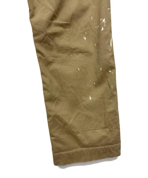 RRL（ダブルアールエル）RRL (ダブルアールエル) ディストレスチノフィールドパンツ ベージュ サイズ:38×32の古着・服飾アイテム