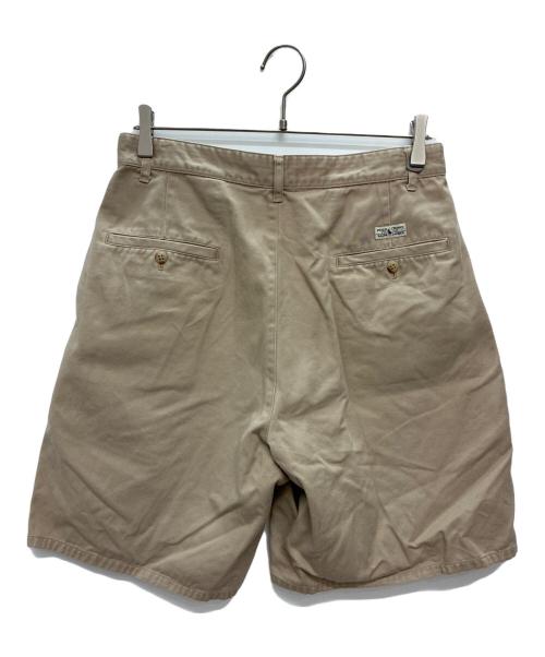 POLO RALPH LAUREN（ポロ・ラルフローレン）POLO RALPH LAUREN (ポロ・ラルフローレン) TYLER SHORT / 2タックチノショーツ ベージュ サイズ:32の古着・服飾アイテム