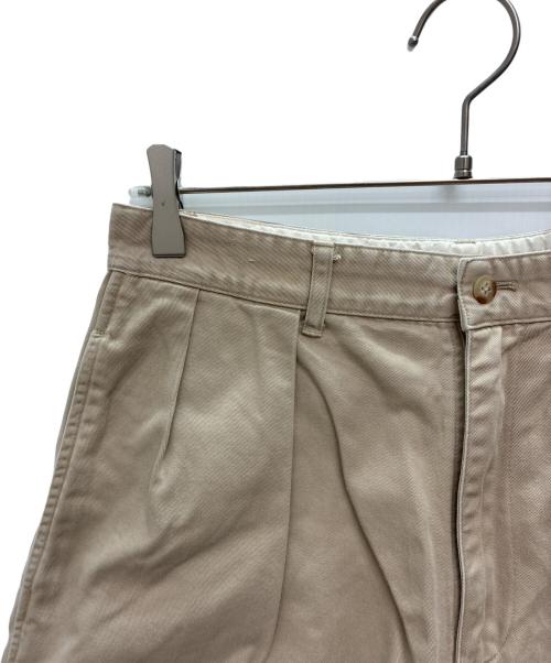 POLO RALPH LAUREN（ポロ・ラルフローレン）POLO RALPH LAUREN (ポロ・ラルフローレン) TYLER SHORT / 2タックチノショーツ ベージュ サイズ:32の古着・服飾アイテム